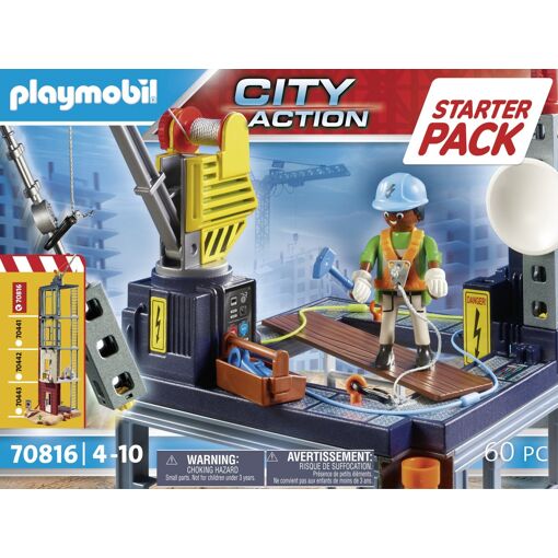 Playmobil 70816 - Plateforme Construction