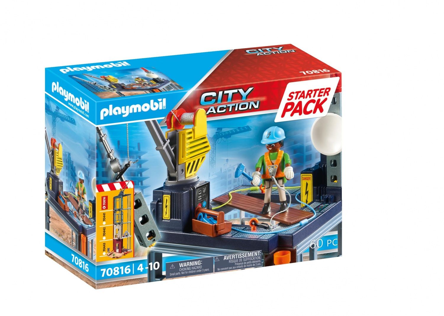 Playmobil 70816 - Plateforme Construction - 2