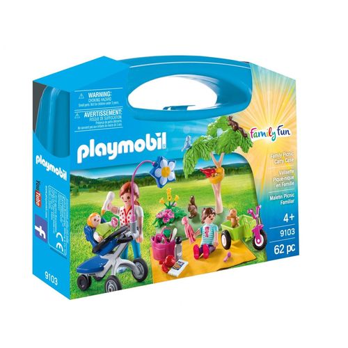 Playmobil Family Fun 9103 Valisette Pique Nique En Famille