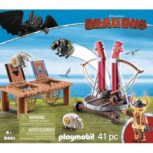 Playmobil 9461 - Gueulfor Avec Baliste Lance-Mouton