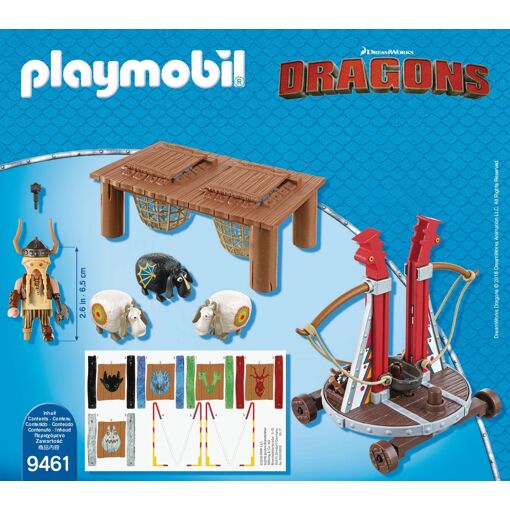 Playmobil 9461 - Gueulfor Avec Baliste Lance-Mouton - 3