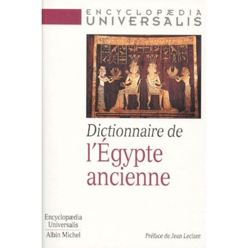Dictionnaire De L'égypte Ancienne