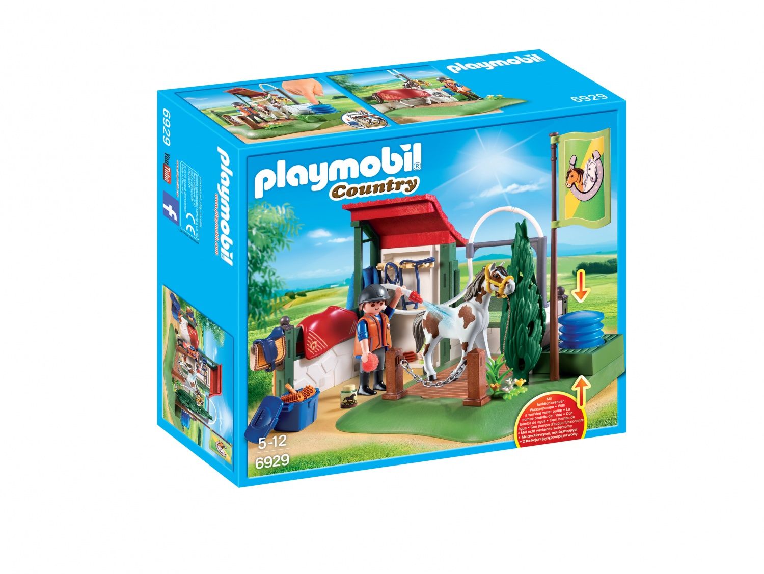 Playmobil Country 6931 Enclos avec chevaux - Playmobil