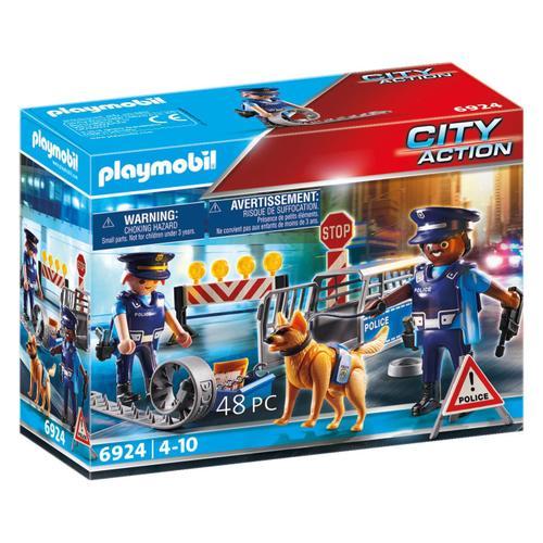 Playmobil 6924 - Barrage De Police