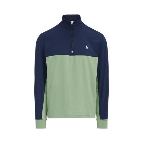 Pull Performance Coupe Classique Marine Fr./Vert Out./Élit