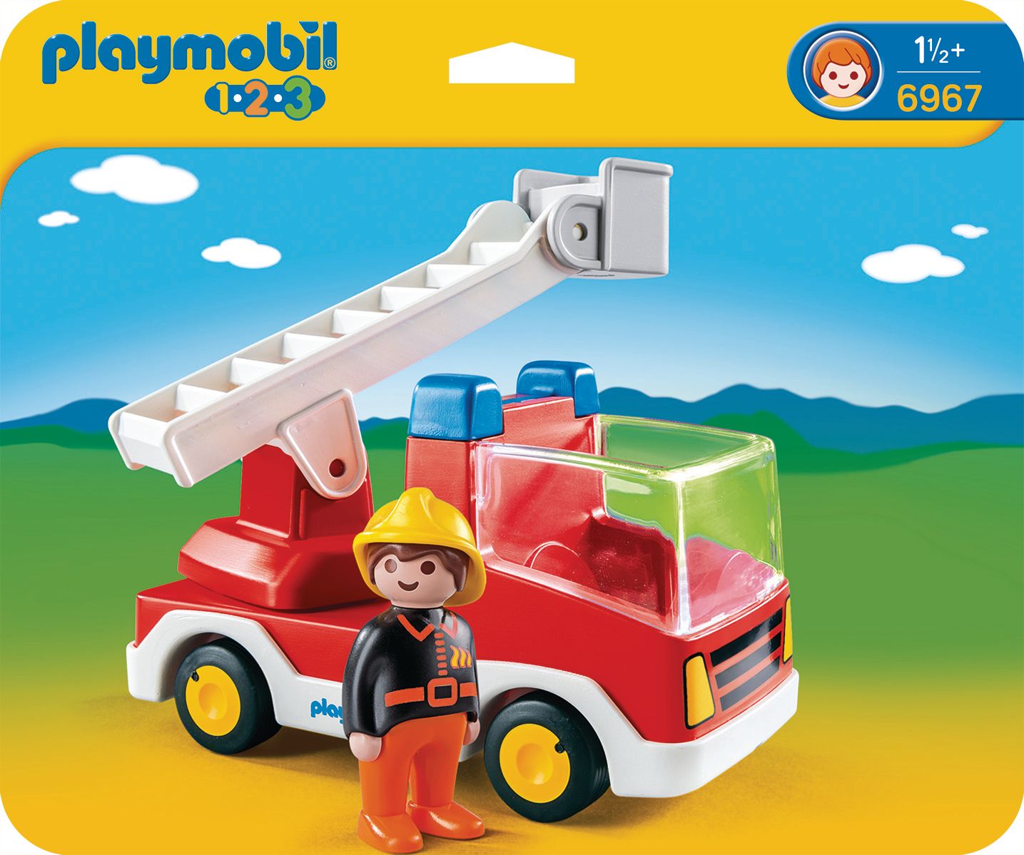 Playmobil 6967 - Camion De Pompier Avec �chelle Pivotante - 2