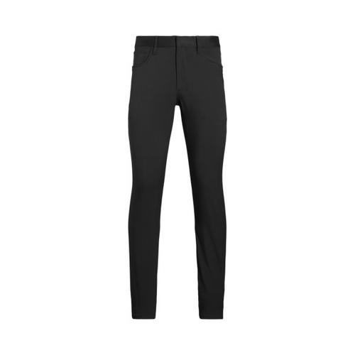 Pantalon Performance Slim En Sergé Noir