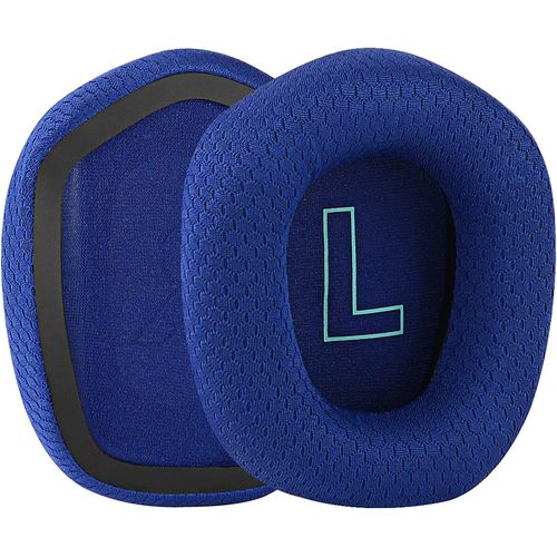 Coussinets pour Logitech G733 Lightspeed Casque de Jeu sans Fil,Coussins avec Tissu en Maille Durable,Mousse D'isolation Phonique(Bleu)