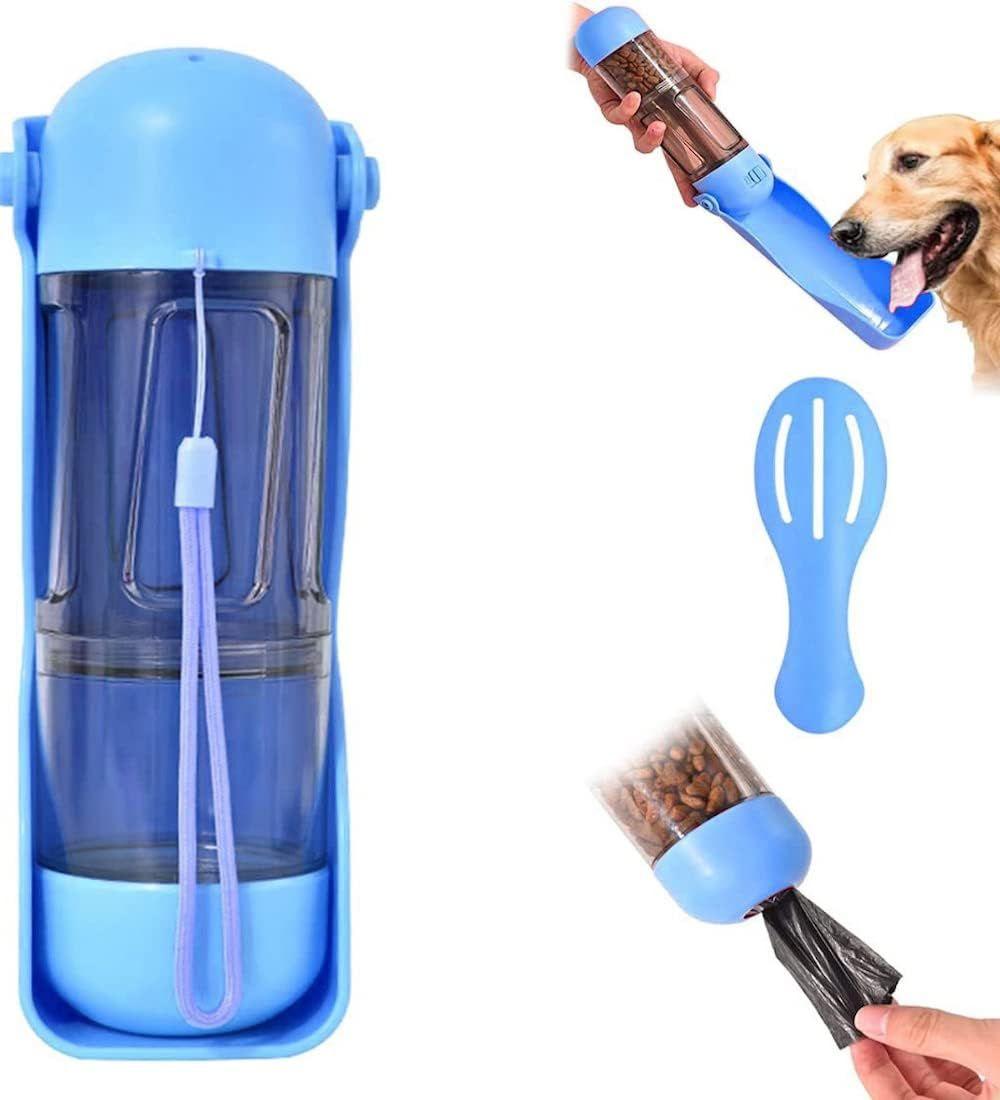 Gourde pour chien avec distributeur d'eau en silicone pour le