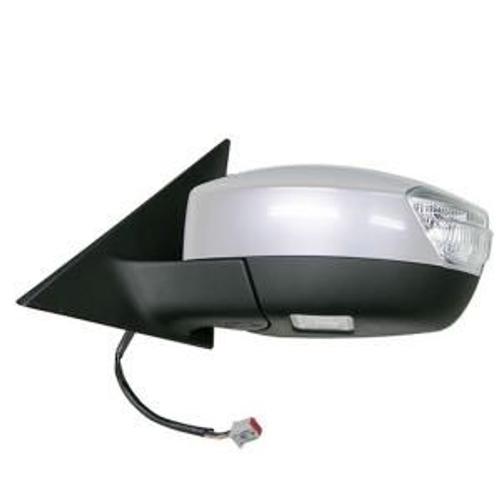 Rétroviseur Extérieur Électrique Gauche Pour Ford S-Max I Phase 2, 2010-2015, Rabattable, Dégivrant, Trou Feu Clignotant, Lumière De Courtoisie, Neuf À Peindre