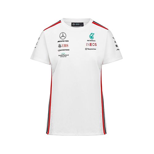T-Shirt Femme Mercedes-Amg Petronas Motorsport Officiel Formule 1