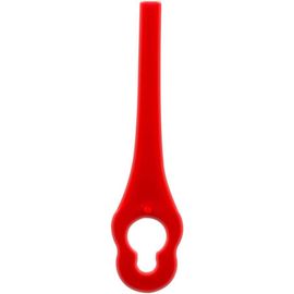 Lot de 100 Lames Compatible pour Florabest Coupe Bordure LIDL FRTA 20 A1,FAT 18B2, FAT 18B3,Lames en Plastique pour Coupe Bordure