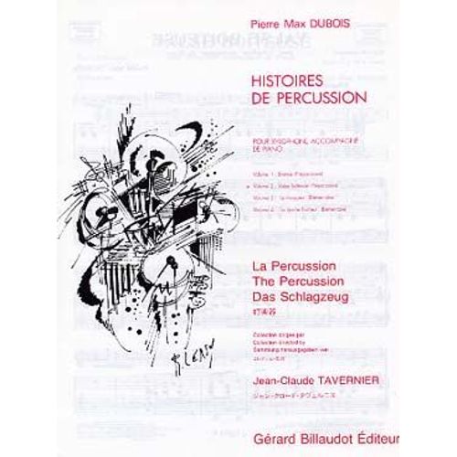 Histoires De Percussions (Xylo/Piano) - Vol. 2 : Valse Boiteuse (Préparatoire) Auteur Dubois Pierre-Max
