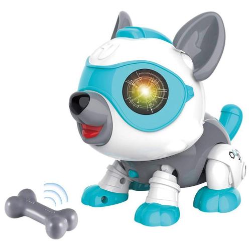Robot chien à monter soi-même, jouet interactif Parent-enfant, chant et  danse, capteur intelligent à commande vocale, cadeau électronique pour  enfants