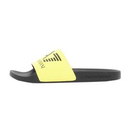 Claquette best sale jaune fluo