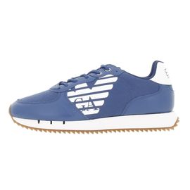 Chaussures Running Mode Ea7 Sneaker Dark Blue+white Bleu Marine