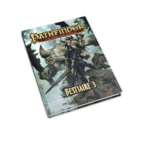 Bestiaire 3 - Pathfinder - Blackbook Éditions Paizo - Jeu De Rôle Jdr