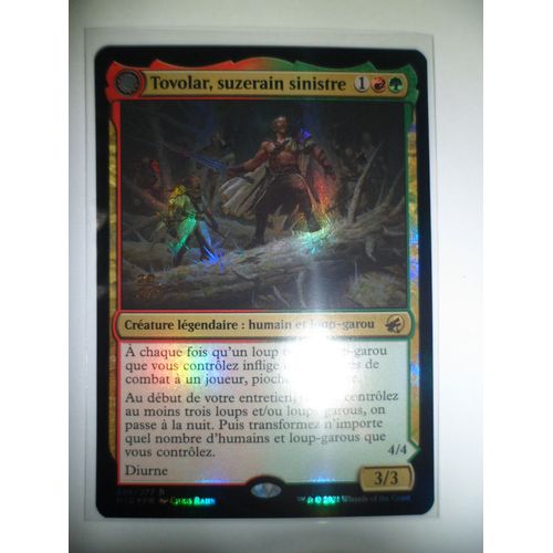 Tovolar Suzerain Sinistre - Innistrad Chasse De Minuit 246/277 Rare - Magic Vf - Foil Avant-Première 2021