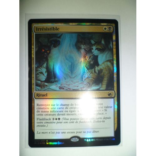 Irrésistible - Innistrad Chasse De Minuit 213/277 Rare - Magic Vf - Foil Avant-Première 2021