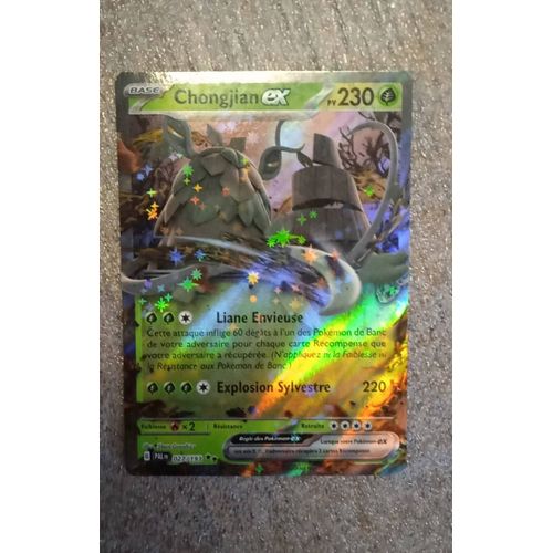 Chongjian Ex 027/193 Évolution A Paldea  Ev2 Carte Pokémon