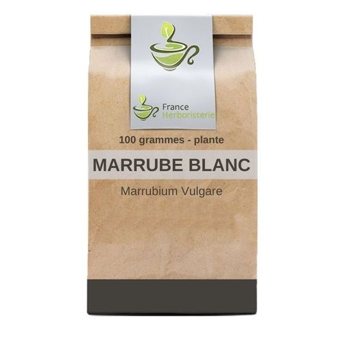 Tisane Marrube Blanc Plante 100 Grs Marrubium Vulgare