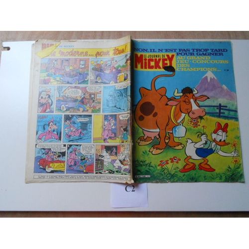 Journal De Mickey N°1456 Année 1980 ///// C2