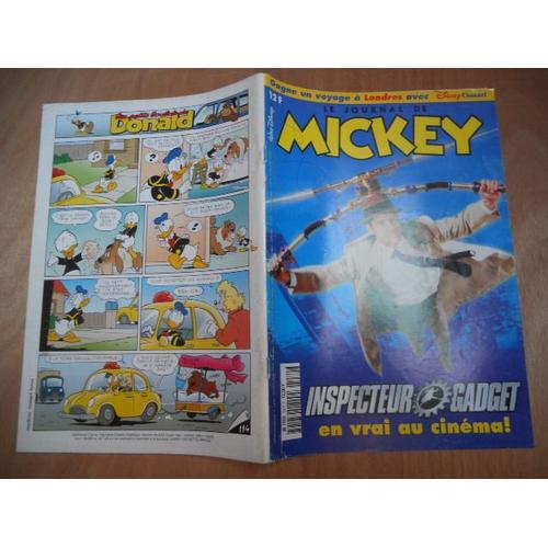 Le Journal De Mickey N°2470 (10/1999) - Inspecteur Gadget + Fiches