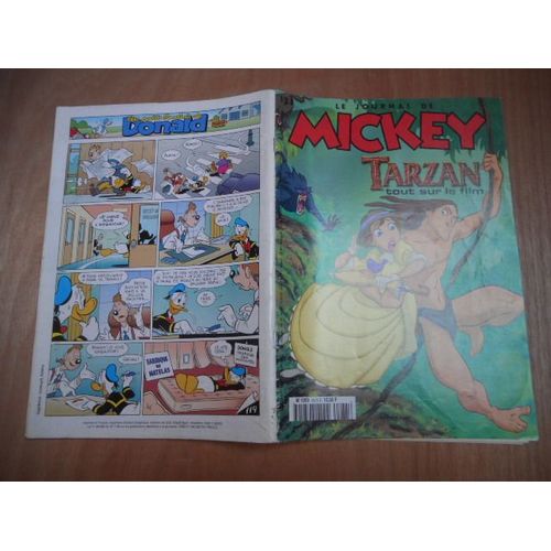 Le Journal De Mickey N° 2475 Tarzan Tout Sur Le Film + Fiches 1999