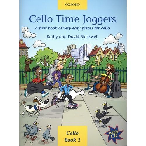 Cello Time Joggers A First Book Of Very Easy Pieces For Cello - (1 Cd Audio)