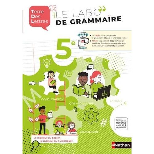 Le Labo De Grammaire 5e Terre Des Lettres