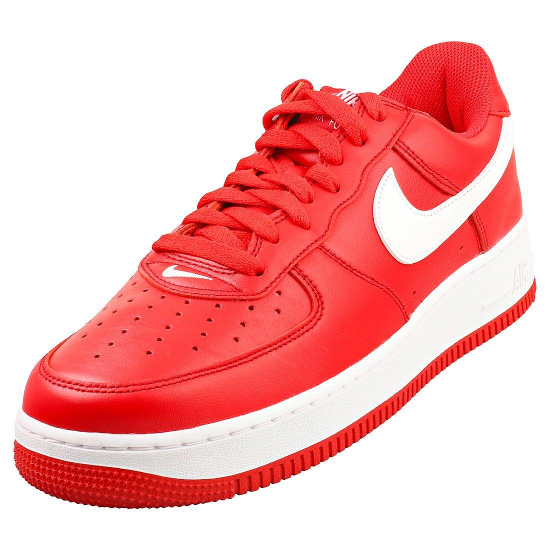 Nike air fashion force 1 homme orange