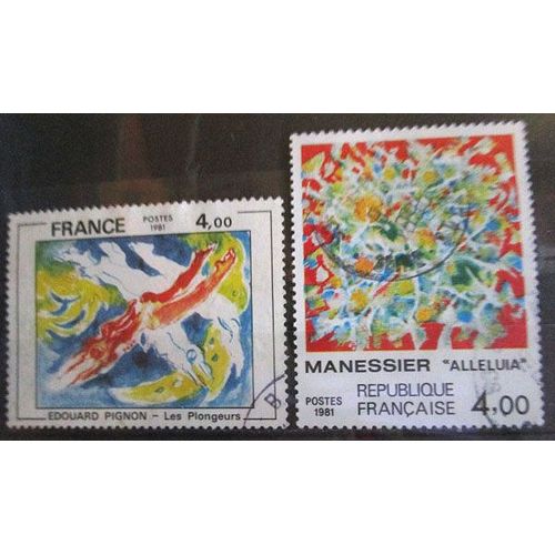 1981. Série Complète F2168;F2169: Série "Création Philatélique"