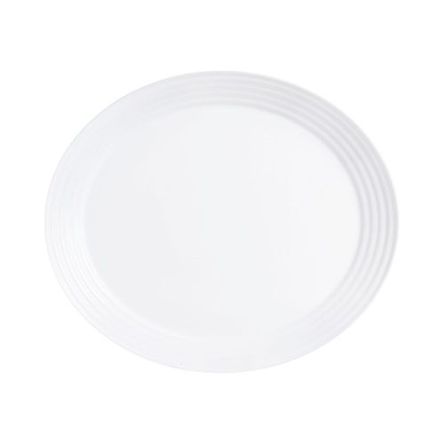 Plat Blanc 32.8 X 28 Cm Harena - Luminarc