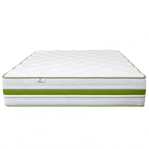 Matelas Rêverie (30cm), Mousse Haute Densité, Indépendance Du Couchage, Face Été/Hiver - Blanc, 140x200cm