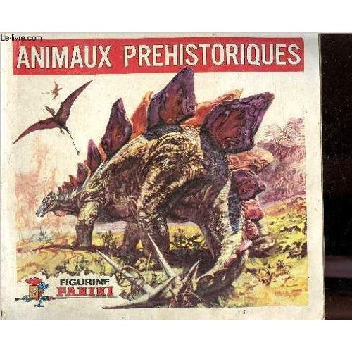 Animaux Prehistoriques - Album Sticker Panini : Incomplet Environ 8 Stickers Manquants / Environ 352 Stickers Collés
