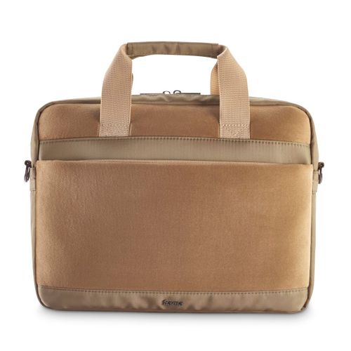 Sacoche d'ordin. port. "Velvet" jus. 34 - 36 cm (13,3"-14,1"), sable