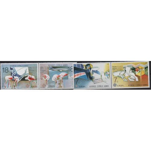 Chypre Timbres Europa 1988