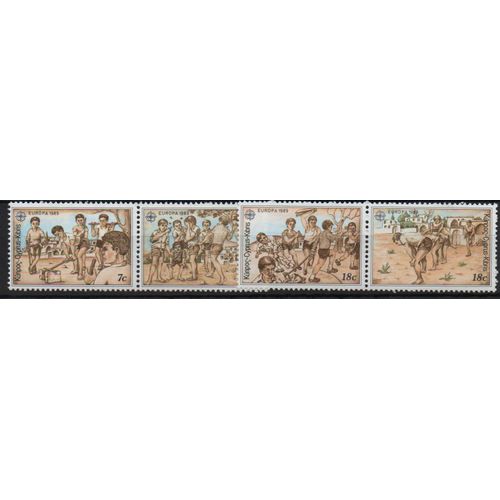 Chypre Timbres Europa 1989