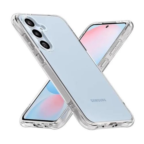 Coque Pour Samsung Galaxy S24 Fe 5g - Housse Etui Silicone Gel Fine + Film Ecran - Transparent Tpu