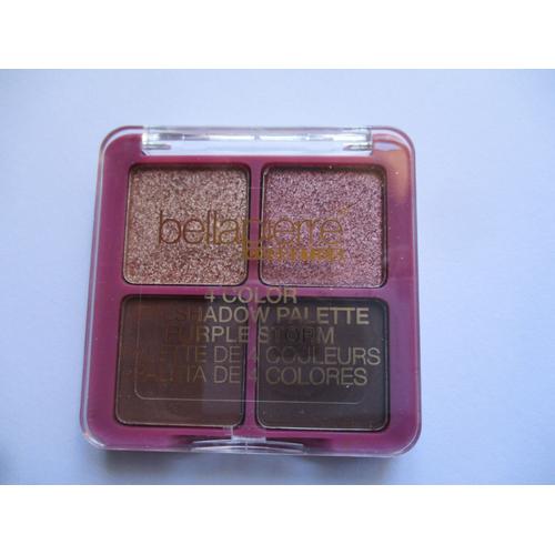 Bellapierre Palette 4 Fards À Paupières Purple Storm 4,8 Gr Multicolore