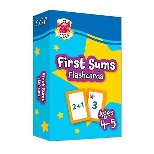 New First Sums Flashcards For Ages 4-5 (Reception): Perfect For Learning The Number Bonds To 10 (Cgp Reception)
