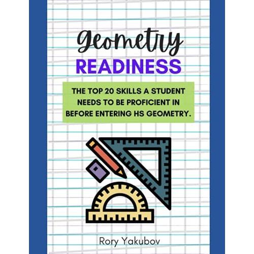 Geometry Readiness: Getting Ready For Hs Geometry (Math Readiness Manuals)