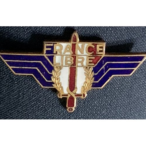 Insigne De La France Libre Émaillée Division Leclerc