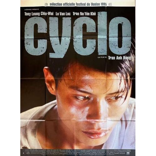 Cyclo - Véritable Affiche De Cinéma Pliée - Format 120x160 - De Tran Anh Hung Avec Tony Leung Chiu Wai, Le Van Loc, Manh Cuong Tran , Chu Hung - 1995