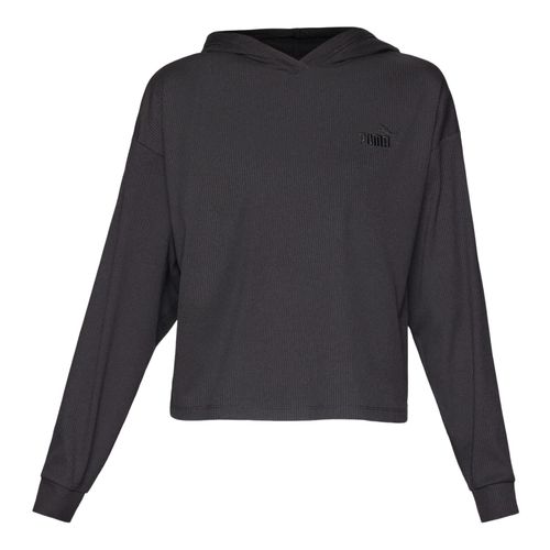 Sweat Capuche Hooded Puma W Ess Ele Hdy Noir