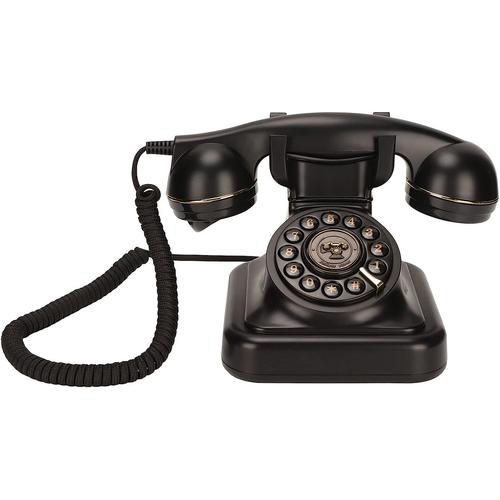 Téléphone Fixe Vintage, Téléphone de Bureau Filaire à L'ancienne