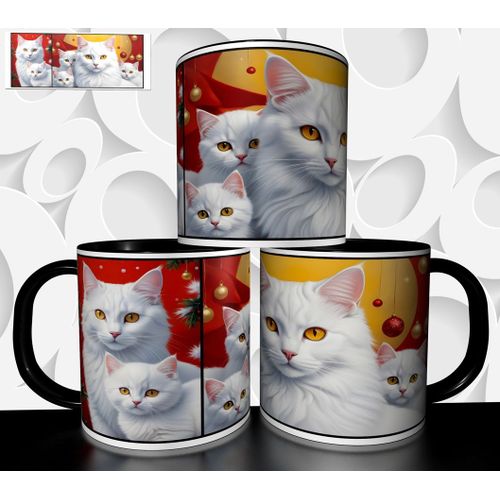 Mug Tasse À Café - Mug De Noel Chat 2927