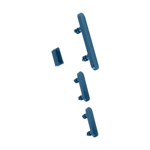 Bouton Power, Volume Et Silencieux Pour Iphone 12 Et 12 Pro Bleu