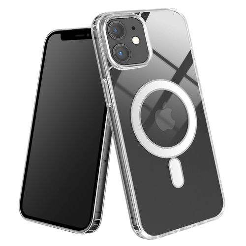 Coque Magsafe Pour Iphone 11 Antichoc Coins Renforcés Transparent