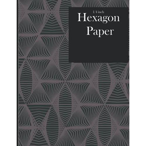 1/4 Inch Hexagon Paper
